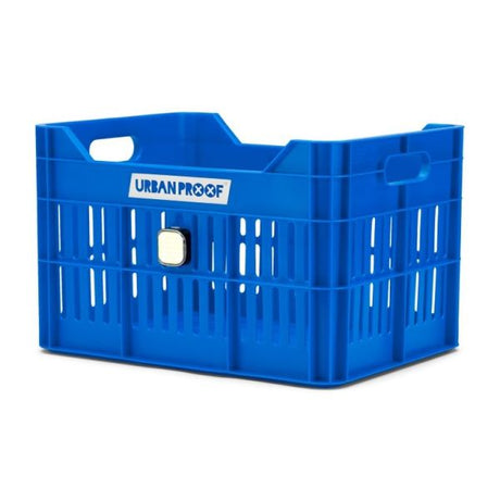 Urbanproof krat click 30l rpet blauw