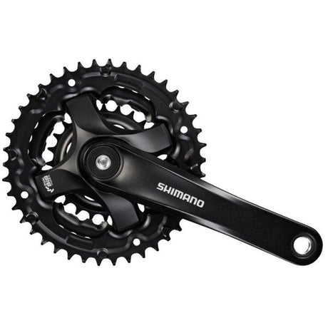 Shimano crankstel 6 7 8 speed tourney fc-ty501 met 170mm crankarm 48 x 38 x 28t - zwart