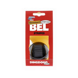 Nv ding dong bel 60mm stipes zwart met barcode kaart