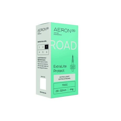 Aeron tpu aeron tpu road - extralite protect 28-32 presta valve 65 700c