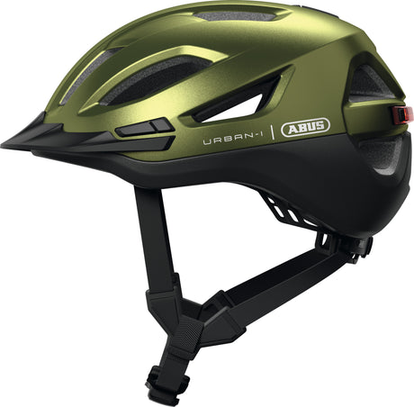 Abus fietshelm urban-i 4.0 ace pepper green s - 51-55 cm - groen - geschikt voor gebruik op elektrische fietsen - stadsfietsen - 260 g