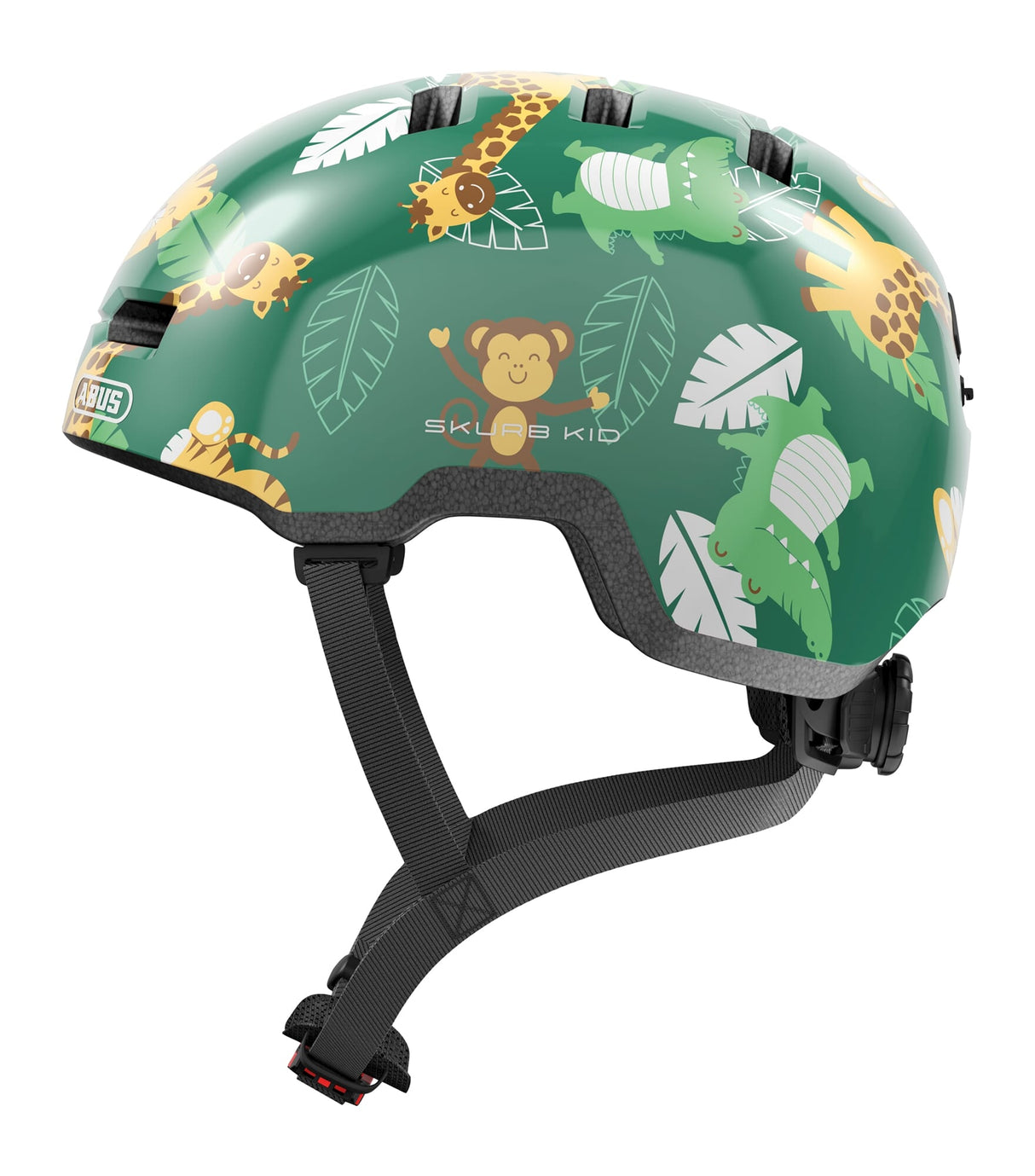 Abus helm skurb kid green jungle s 45-50cm