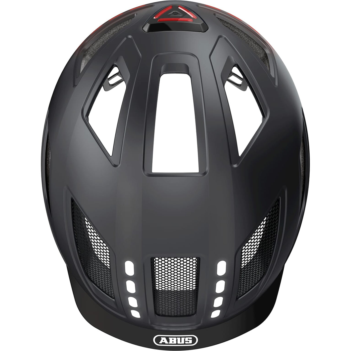 Abus Helm Hyban 2.0 LED Signal Black M 52-58Cm