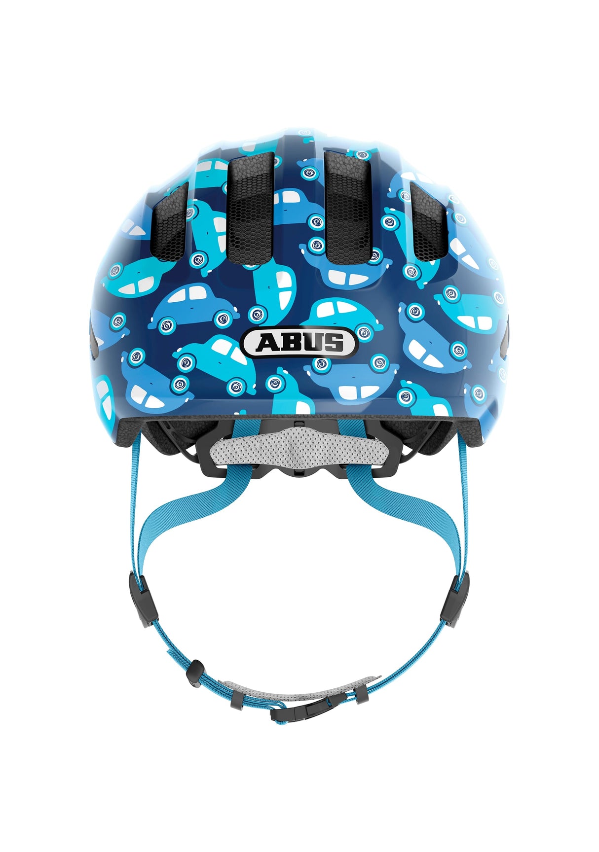 Abus helm Smiley 3.0 LED Blauw car S 45-50cm