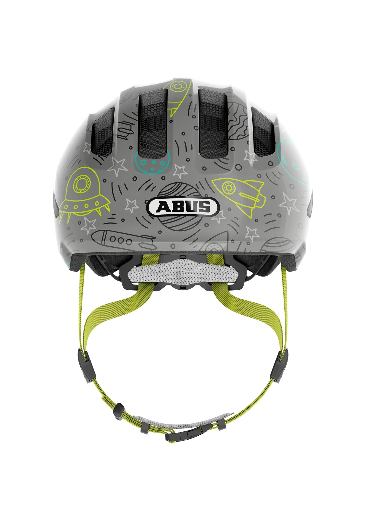 Abus helm Smiley 3.0 LED Grijs space M 50-55cm