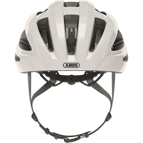 Abus Helm Macatgoud Wäiss Sëlwer m 52-58cm