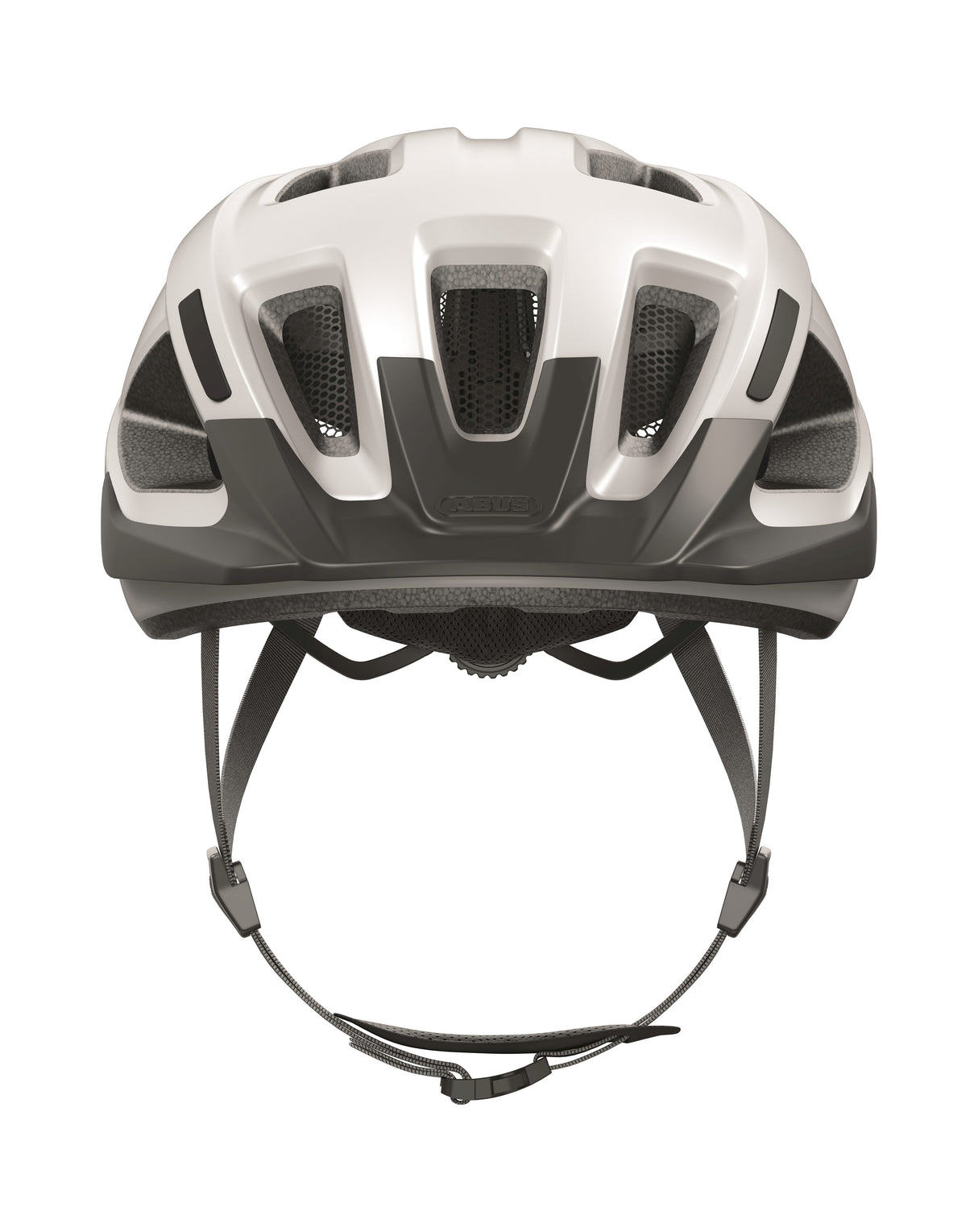 Abus Helm Aduro 3.0 Sportieve fietshelm, wit, L 58-62cm