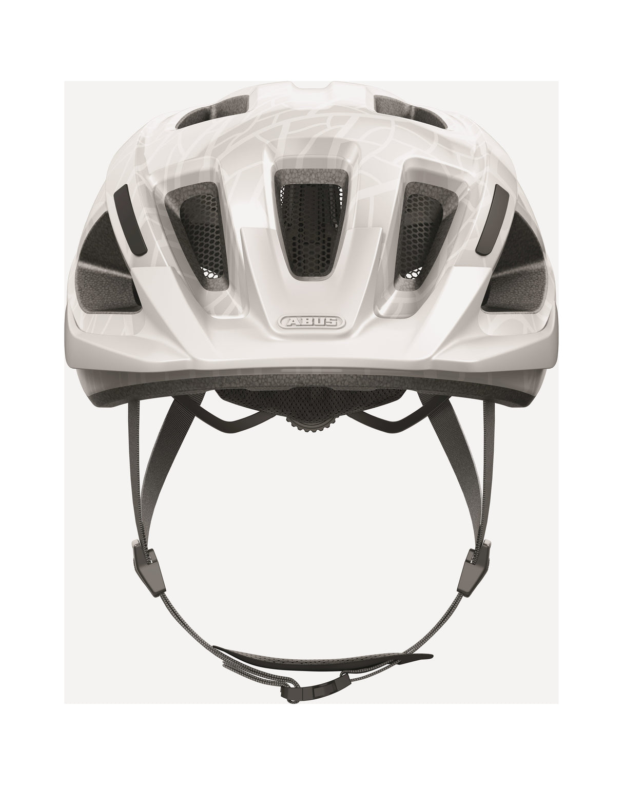 Abus helm aduro 3.0 white art l 58-62cm