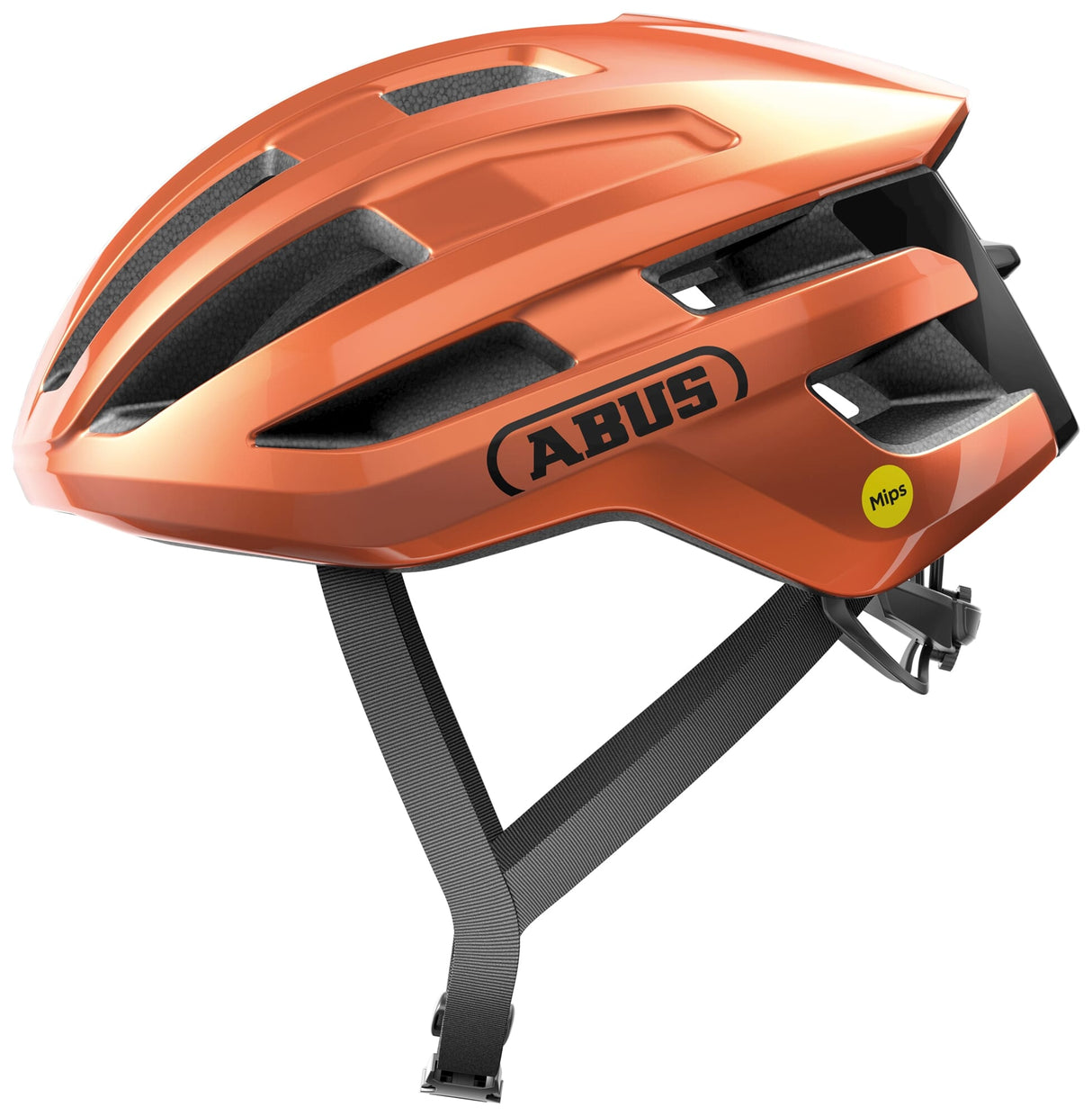 Abus helm powerdome mips goldfish orange m 54-58cm