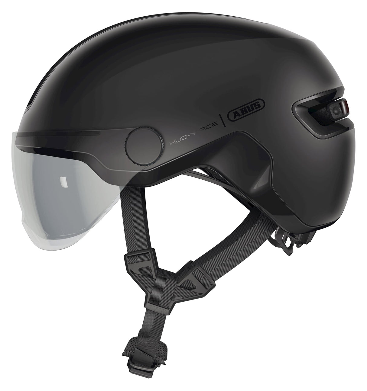 Abus helm HUD-Y ACE velvet Zwart M 54-58cm