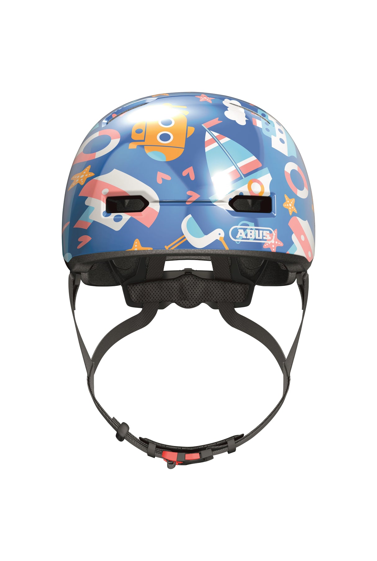 Abus helm Skurb Kid Blauw sailGoud M 50-55cm