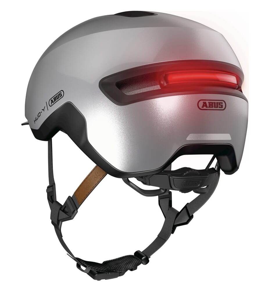 Abus Helm Hud-Y gleam Zilver M 54-58cm