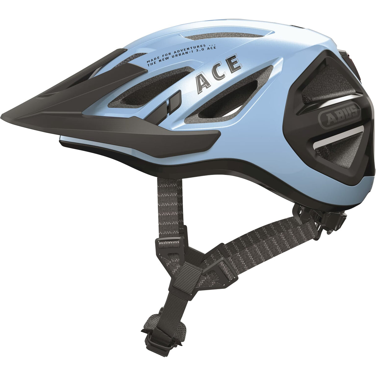 Abus Helm Urban-I 3.0 ACE iced Blauw M 52-58cm