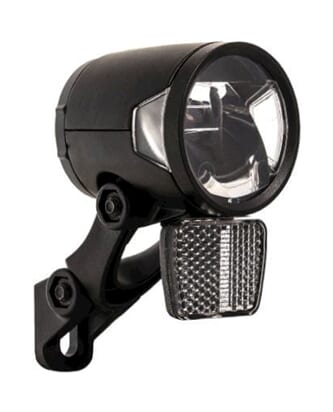 Herrmans koplamp h-black mr8 aan uit dynamo