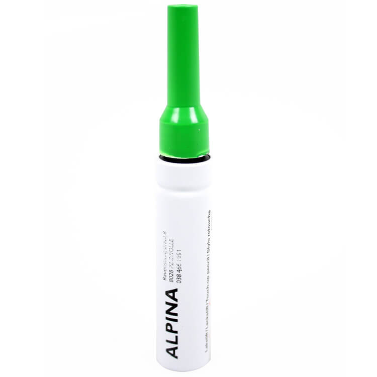 Alpina lakstift bright green pms7738