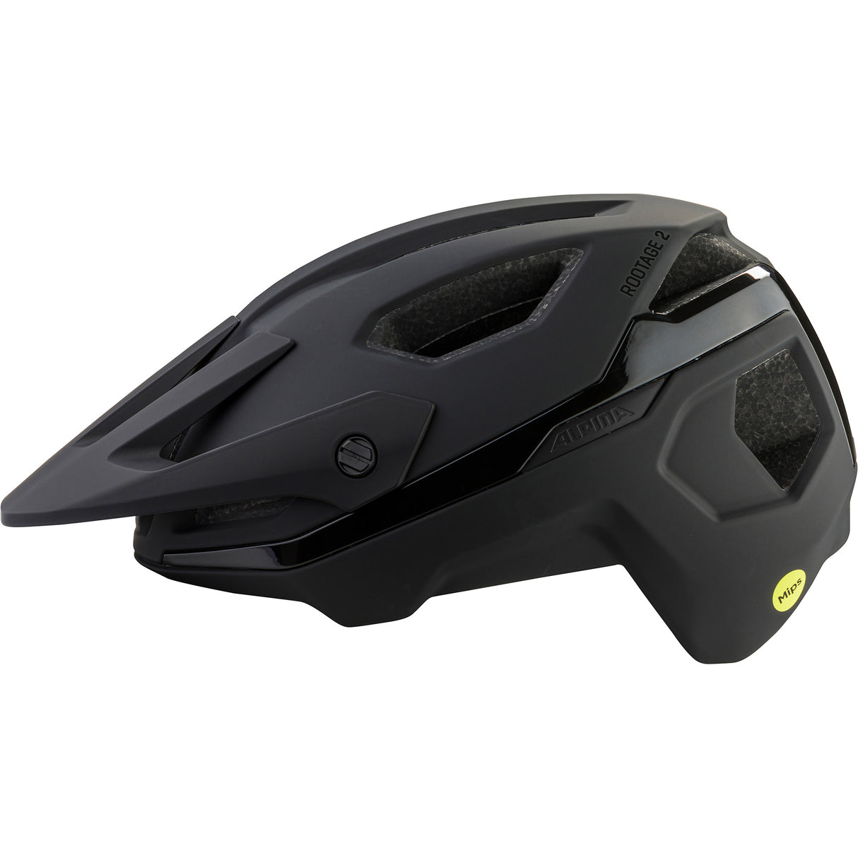 Olympic sportswear alpina sports mtb helm rootage 2 mips 55-59 mat zwart