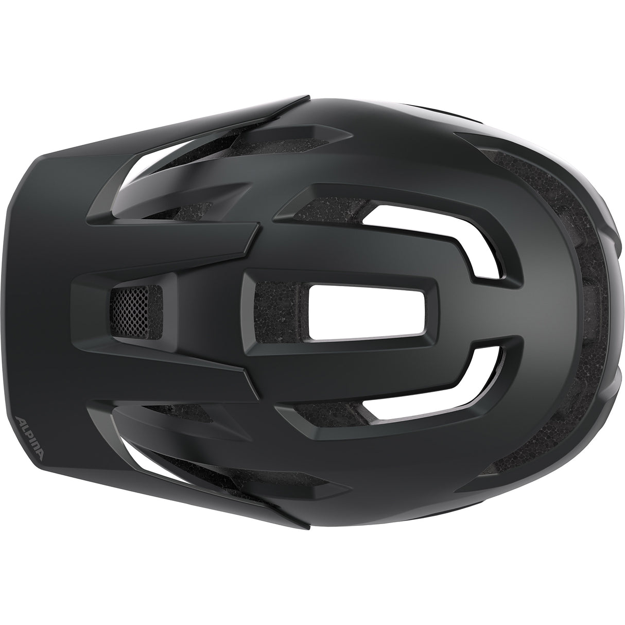 Olympic sportswear alpina sports mtb helm taunus 55-59 mat zwart grijs