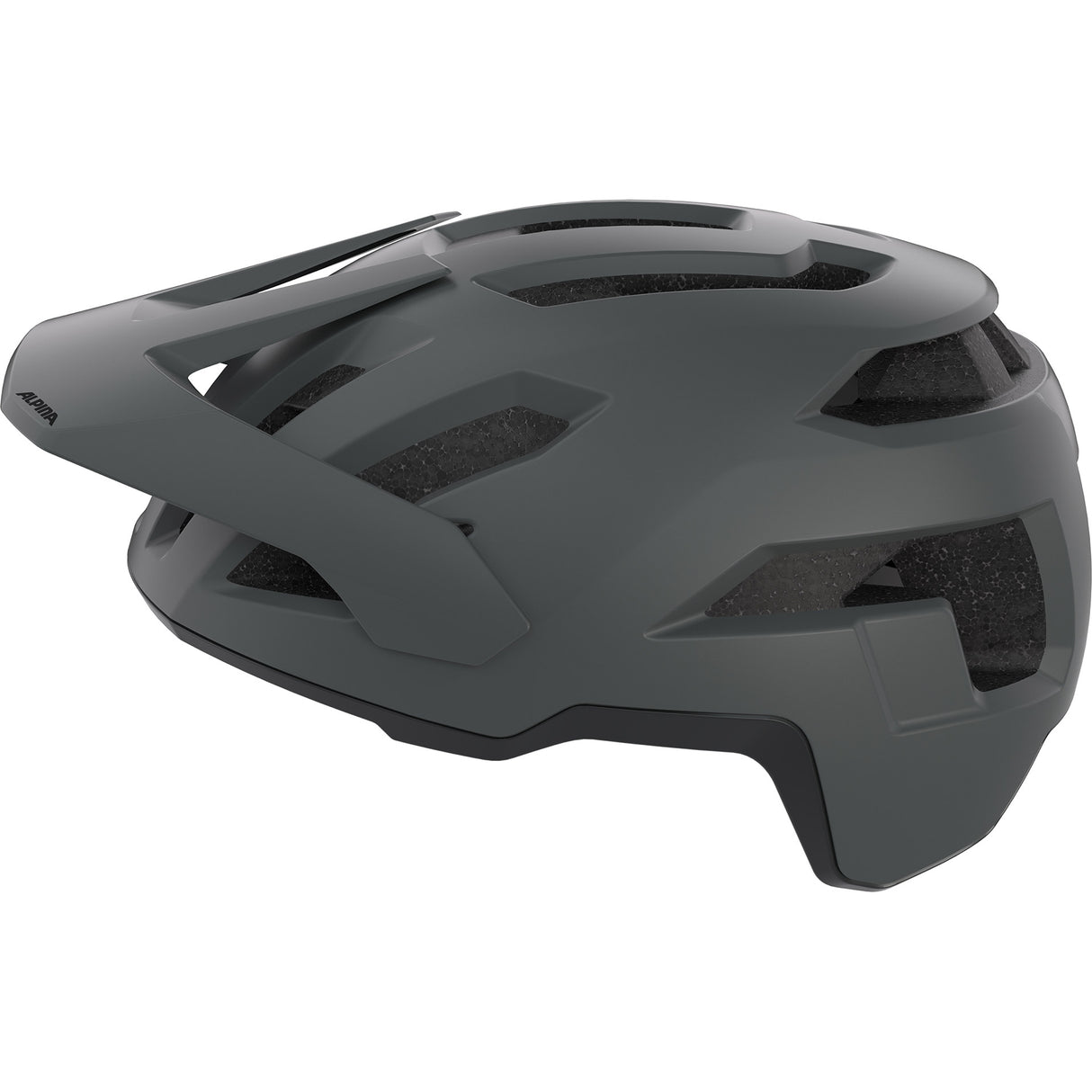 Olympic sportswear alpina sports mtb helm taunus 52-56 mat donkergrijs
