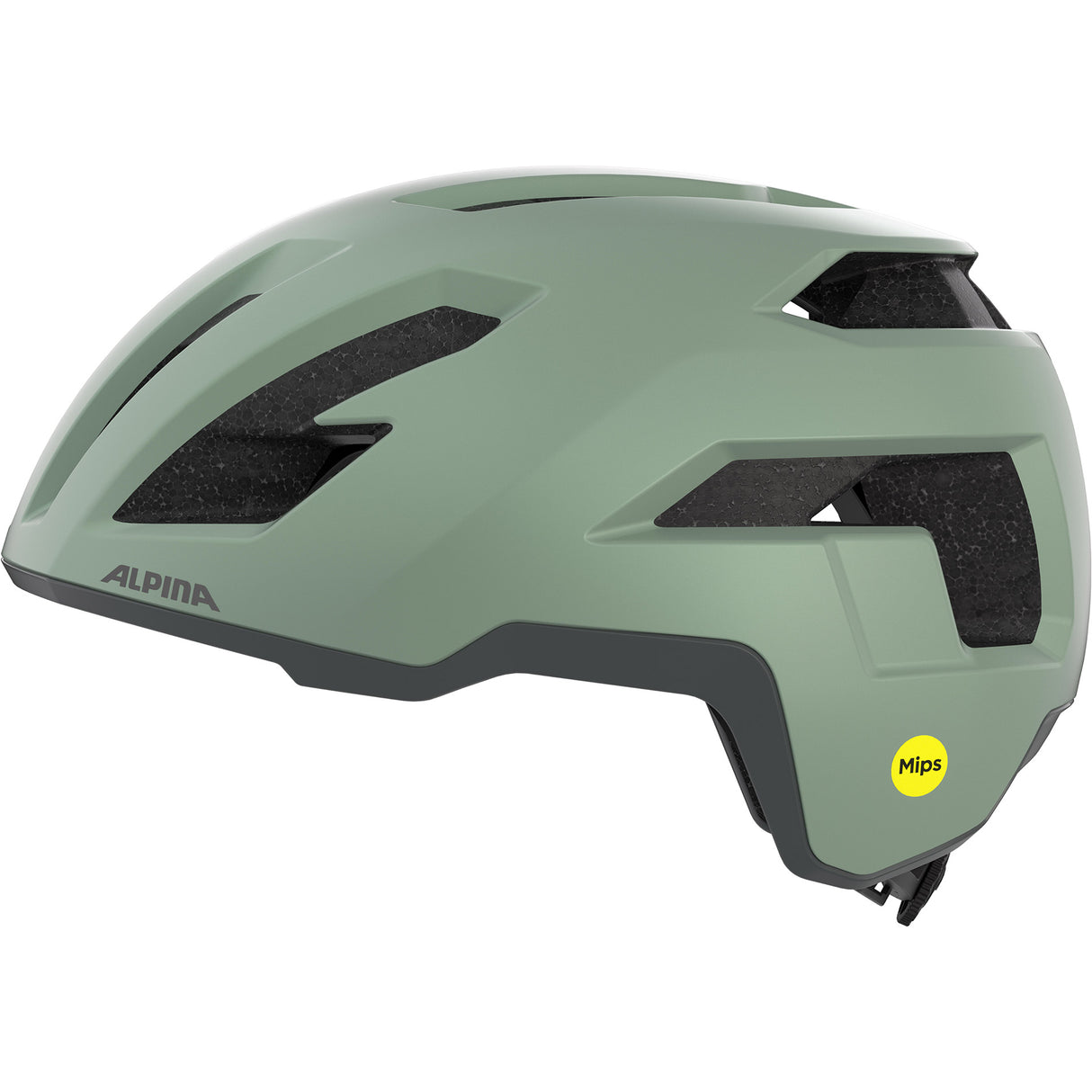 Olympic sportswear alpina sports tour helm taunus gravel mips 59-61 mat groen