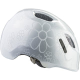 Olympic sportswear alpina sports kinderhelm ximo 2 silver fower 49-54 glans