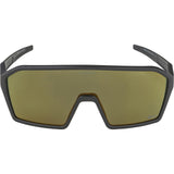 Olympic sportswear alpina sports sportbril ram q-lite gouden spiegel zwart