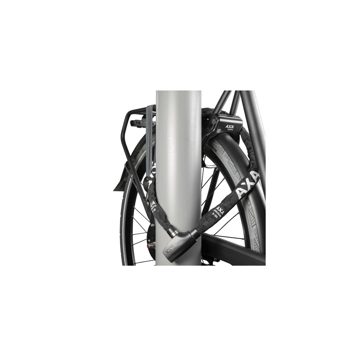 Axa kettingslot absolute 5-90cm zwart