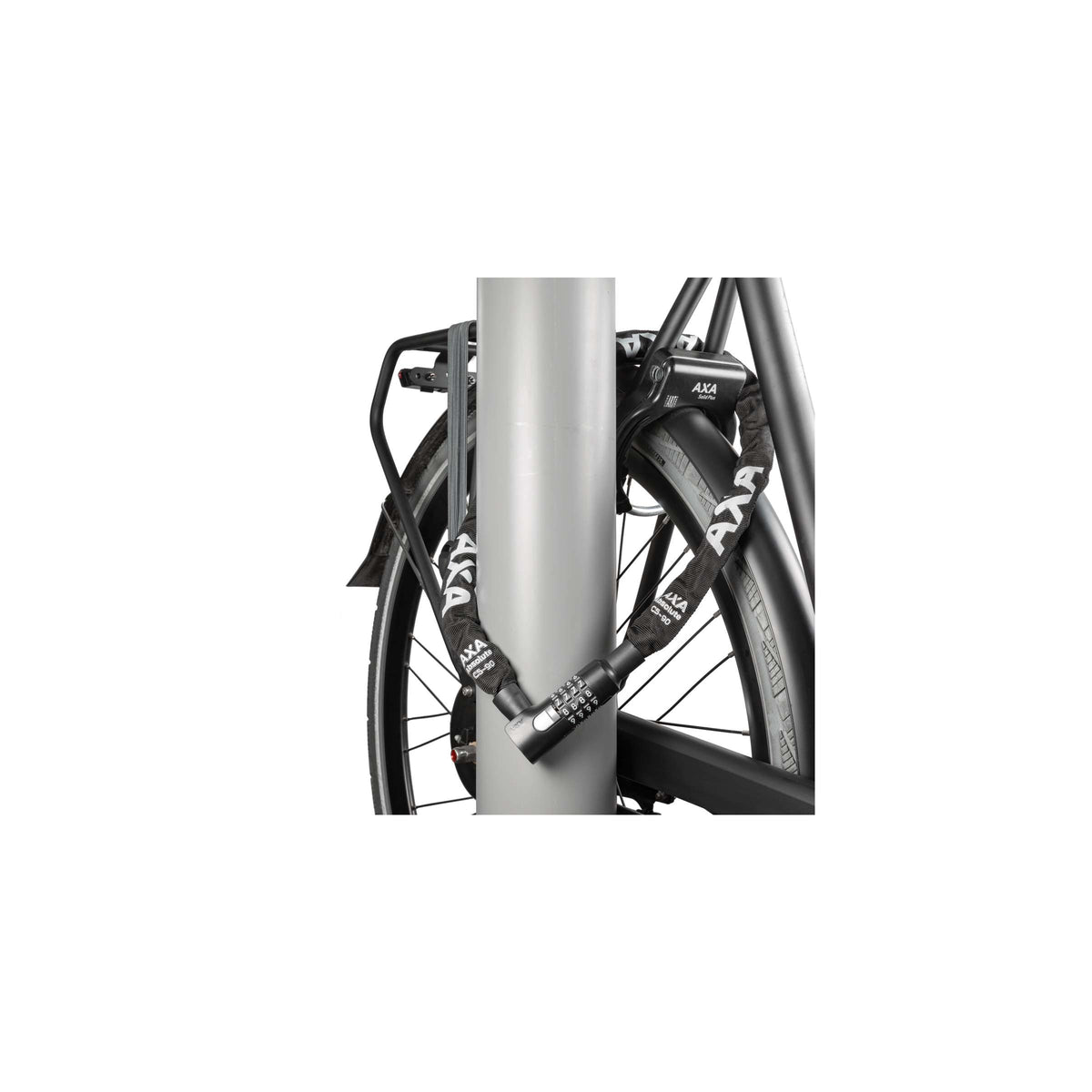 Axa slot ketting absolute c5-90 code zwart safety index 7