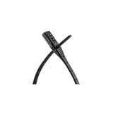 Axa kabelslot code zipper zwart