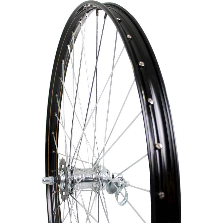 Roland achterwiel 28 x 1 1 2 velosteel rn v38 zwart zink sp