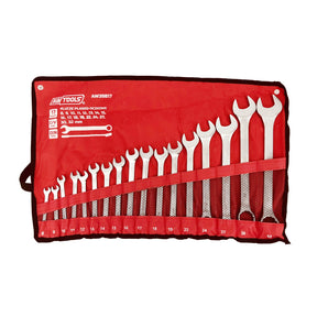 Awtools platte-oogsleutelset 17szt. 8mm-32mm