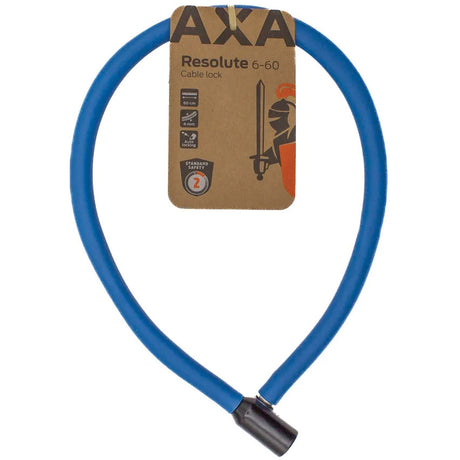 Axa kabelslot resolute 60 6 donkerblauw (kaart)