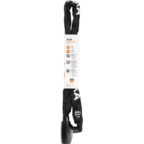 Axa kettingslot absolute 5-90cm zwart