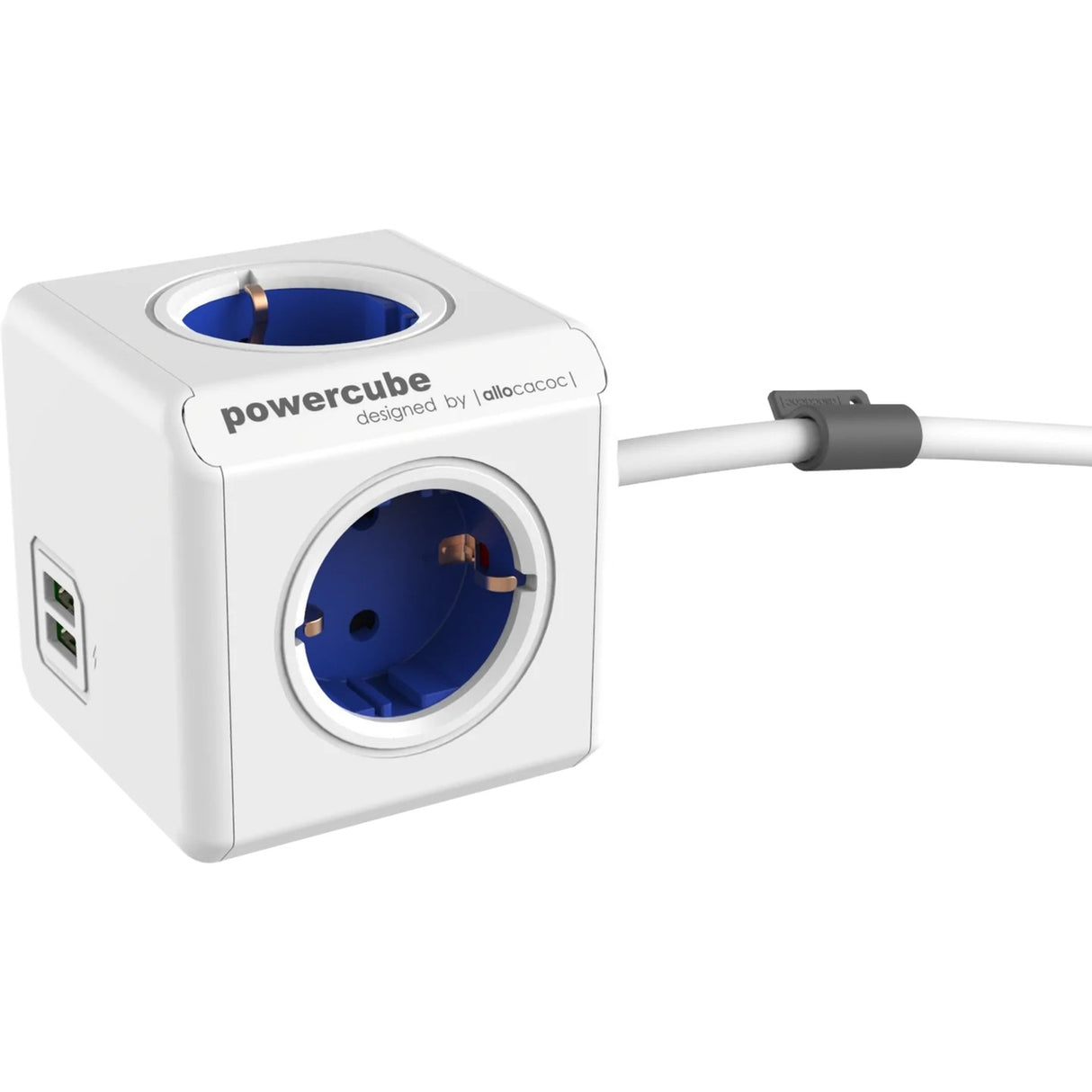 Allocacoc PowerCube Extended USB stekkerdoos