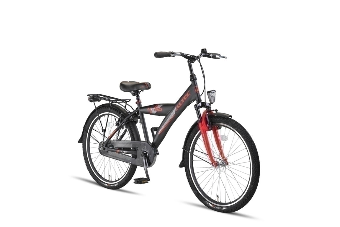 Altec Hero 24 inch jongensfiets rood