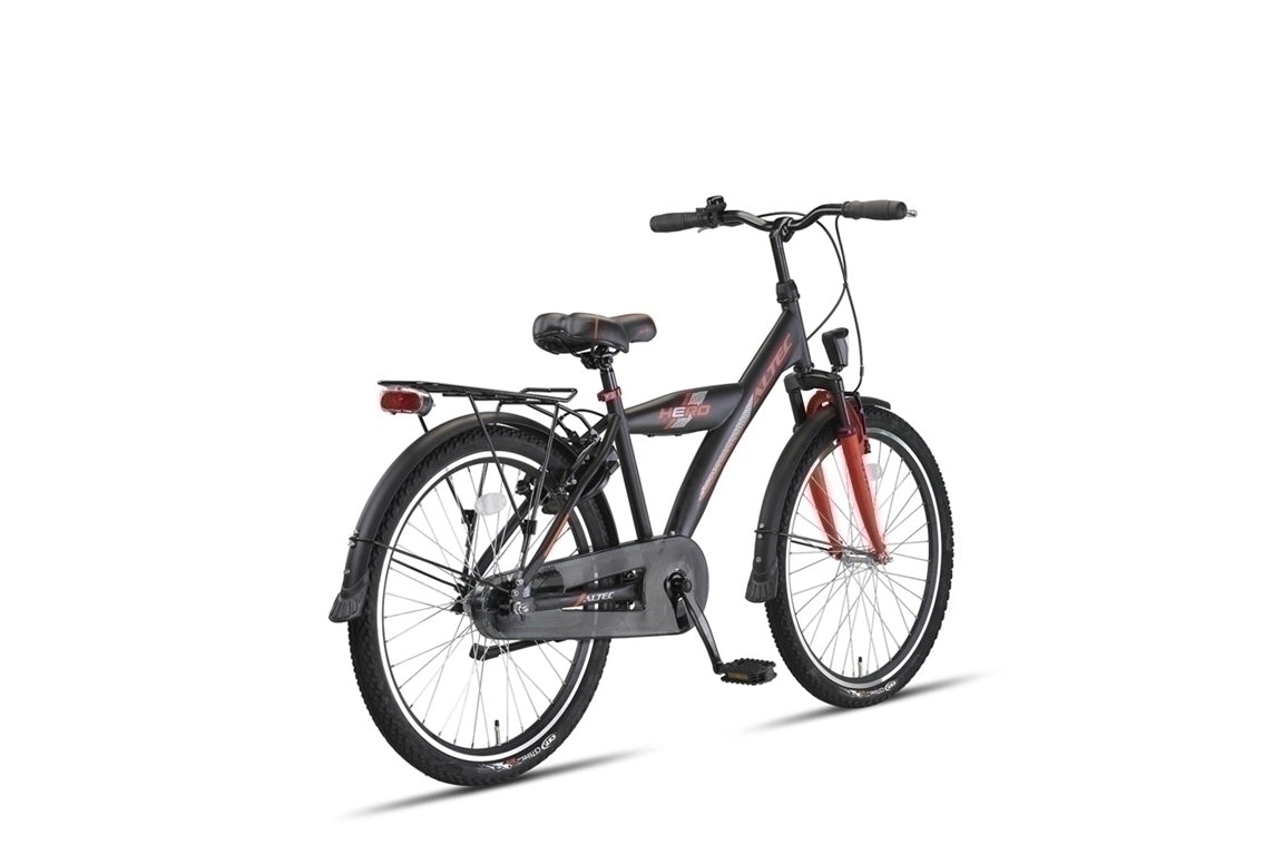 Altec Hero 24 inch jongensfiets rood