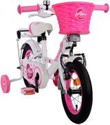 Volare Ashley Kinderfiets Meisjes 12 inch Wit