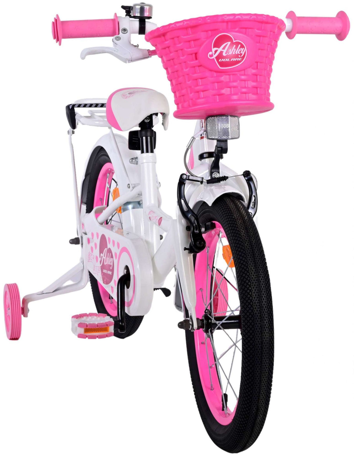 Volare Ashley Kinderfiets Meisjes 16 inch Wit