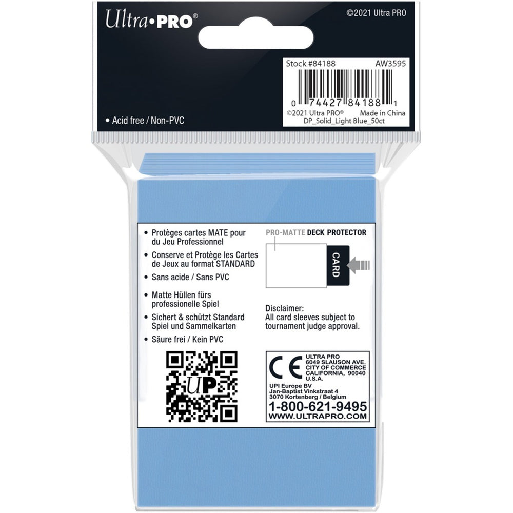 Asmodee PRO-Matte Standard Deck Protector sleeves