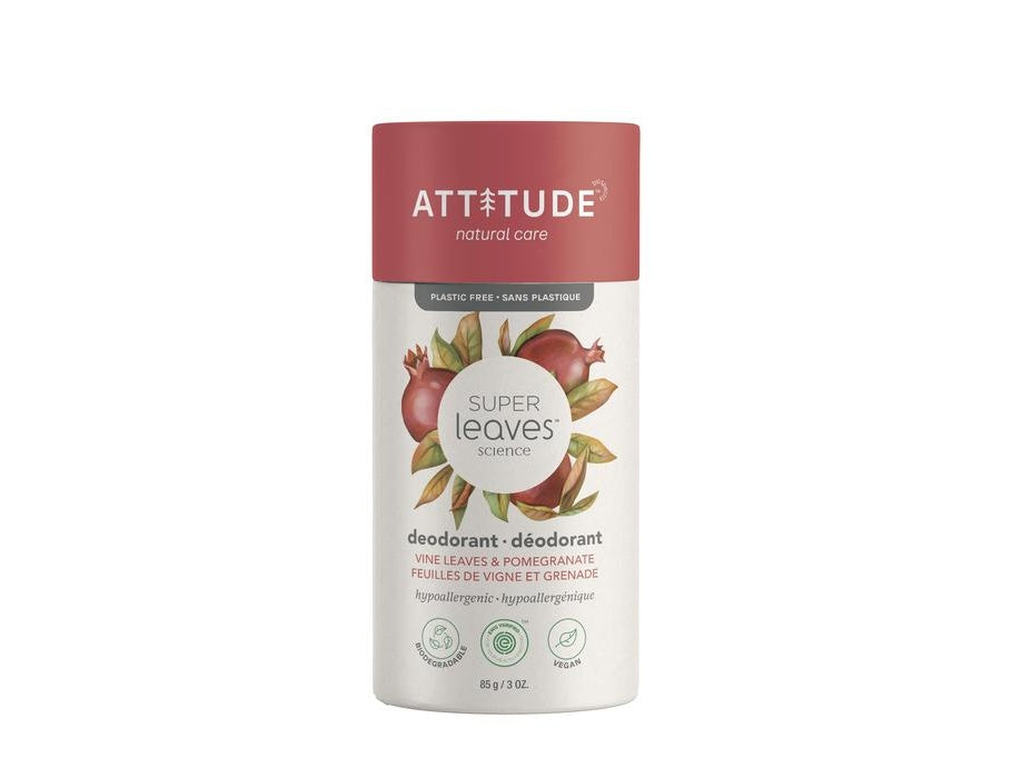 Attitude deodorant - vine leaves and pomegranate 85gr.