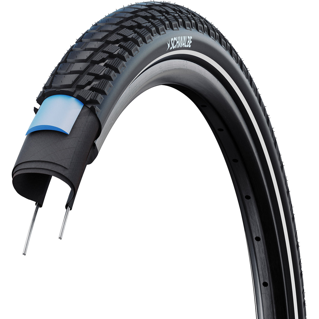 Schwalbe draadband marathon plus tour perf 55-622 +r zwart
