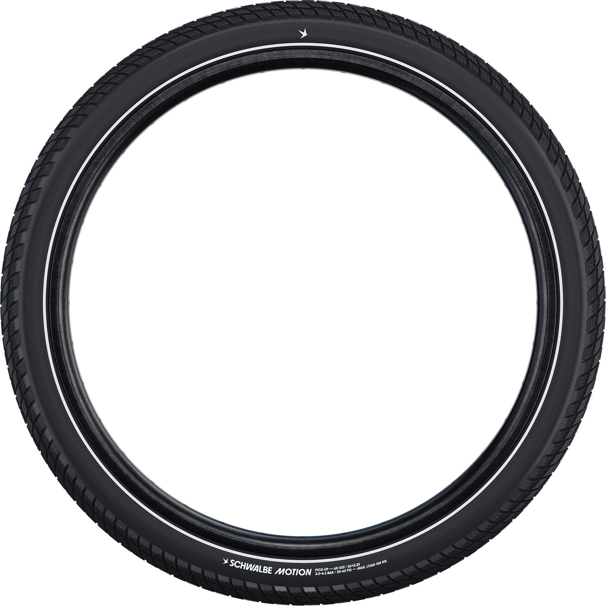 Schwalbe draadband motion pick-up 65-559 +r zwart