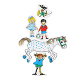 Barbo toys pippi stapelpuzzels (8632)