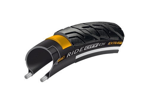 Continental buitenband ride city breaker 28x1.60 (42-622) zwart reflex