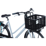 Basil Fietskrat M medium 29.5 liter zwart