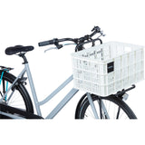 Basil Fietskrat L groot 40 liter wit