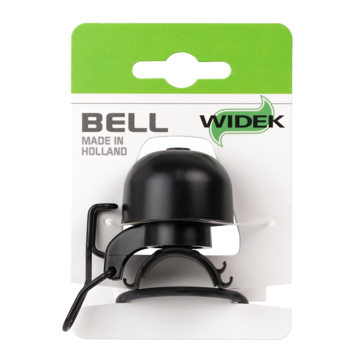 Widek bel paperclip mini xxl all black elastiek op kaart