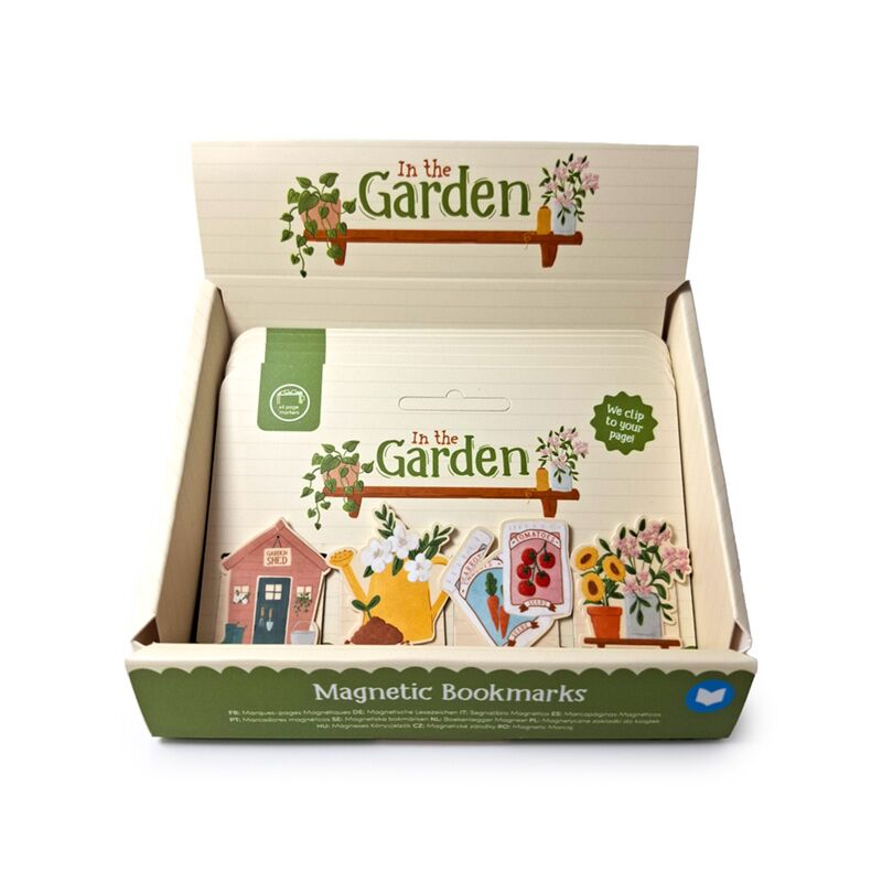 In the garden magnetische boekenlegger set