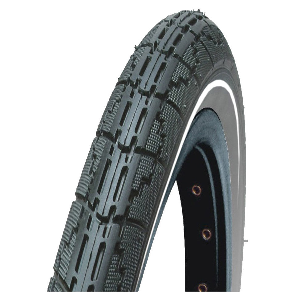 Bobike Buitenband Dutch Perfect 20 x 1.75 47-406 anti-lek zwart met reflectie