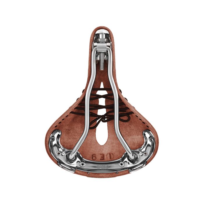 Brooks b17 short carved - antic brown