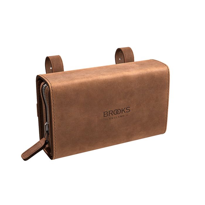 Brooks d-shaped - dark tan